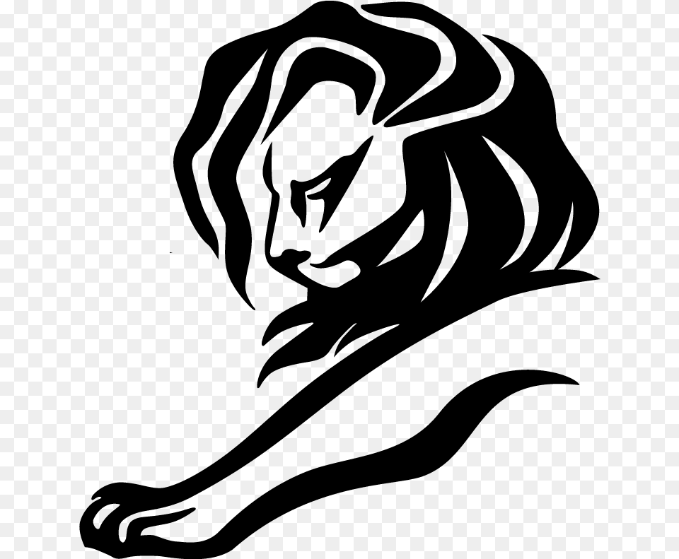 Cannes Lions Logo, Gray Free Png