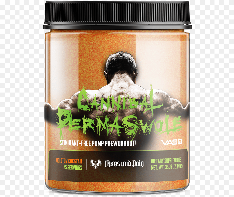 Cannibal Permaswole Non Stimulant Pump Preworkout Chaos Broccoli, Poster, Advertisement, Plant, Herbal Png