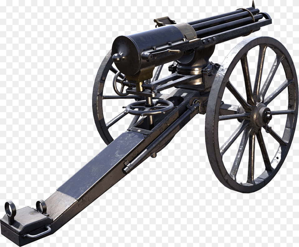 Cannon, Machine, Weapon, Wheel, Gun Png Image