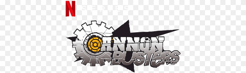 Cannon Busters Netflix Official Site Monochrome, Logo Free Transparent Png