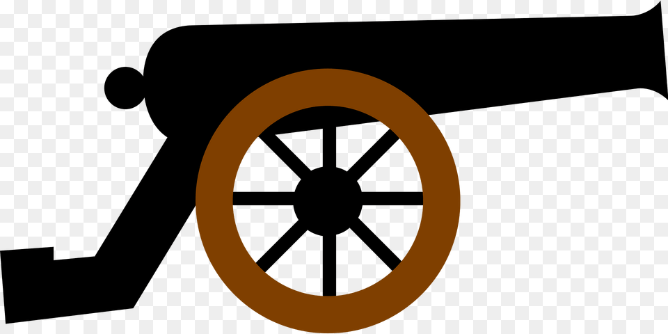 Cannon Clipart, Weapon, Machine, Wheel Free Png