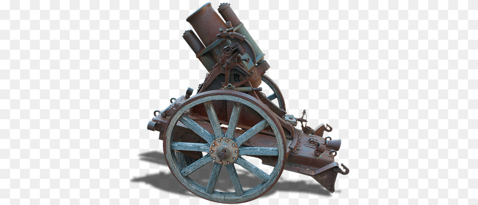 Cannon Old Isolated Cannon, Machine, Weapon, Wheel Free Transparent Png