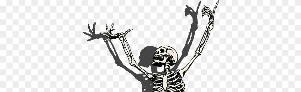 Cannot Letgo Dancing Skeleton, Person Free Png