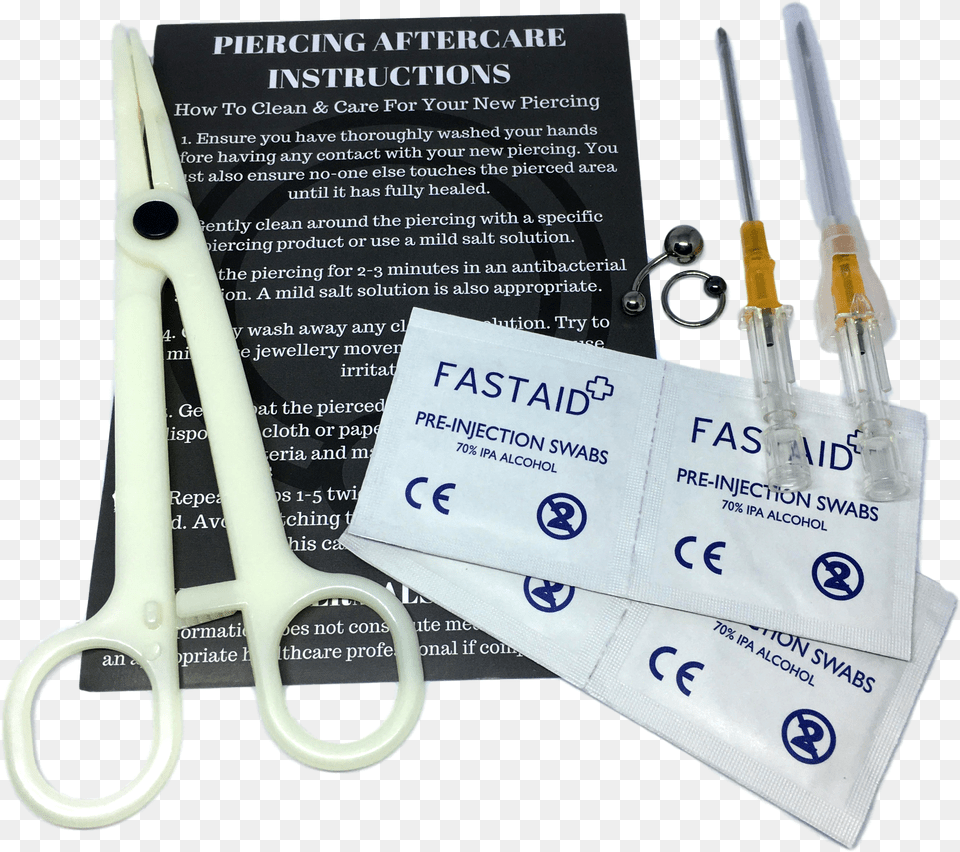Cannula Piercing Kit Kit Piercing, Scissors Free Png Download