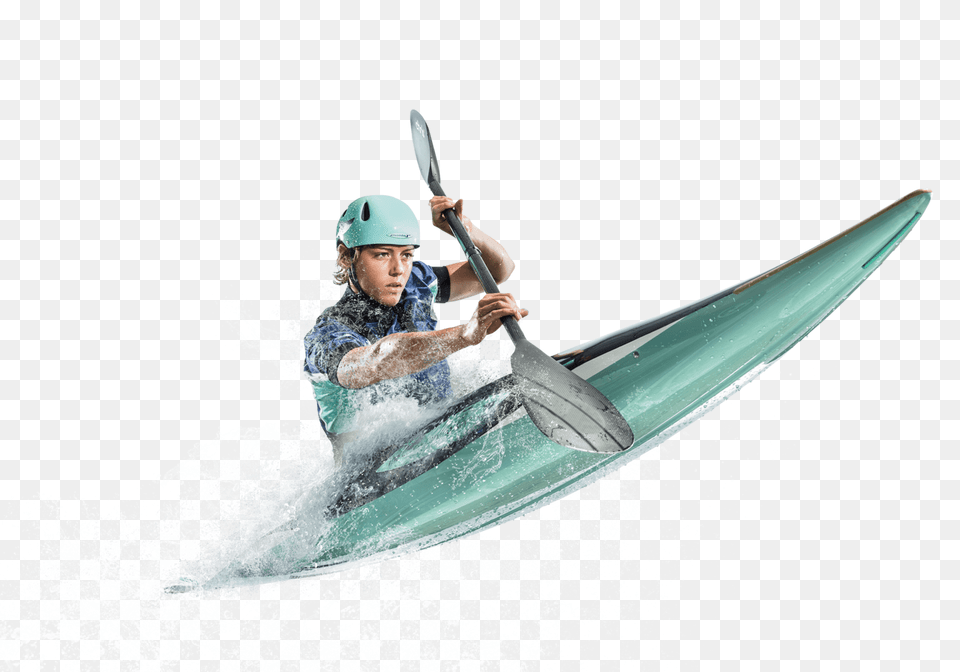 Canoe, Adult, Person, Man, Male Free Png