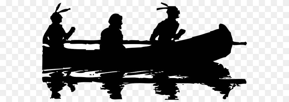 Canoe Silhouette Png