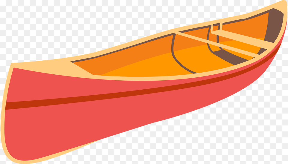 Canoe Clipart, Boat, Vehicle, Transportation, Rowboat Png