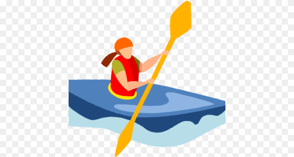 Canoe Clipart Double Kayak, Vest, Paddle, Oars, Lifejacket Free Png Download