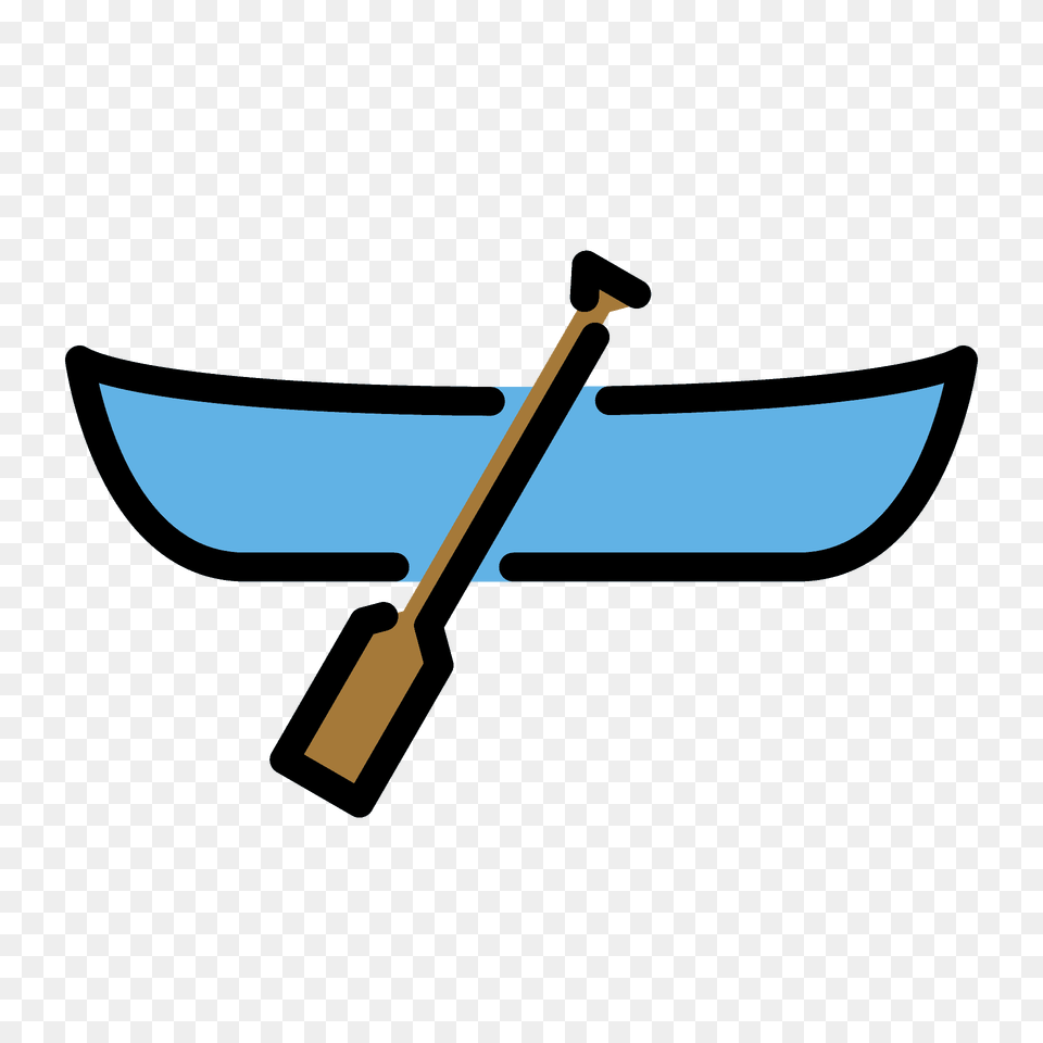 Canoe Emoji Clipart, Oars, Paddle, Bow, Weapon Free Png Download