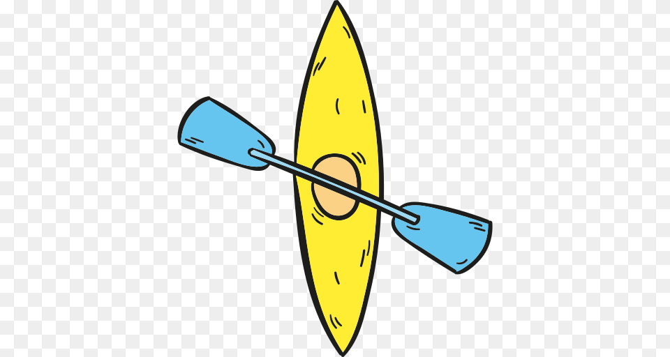 Canoe Icon, Oars, Paddle Png