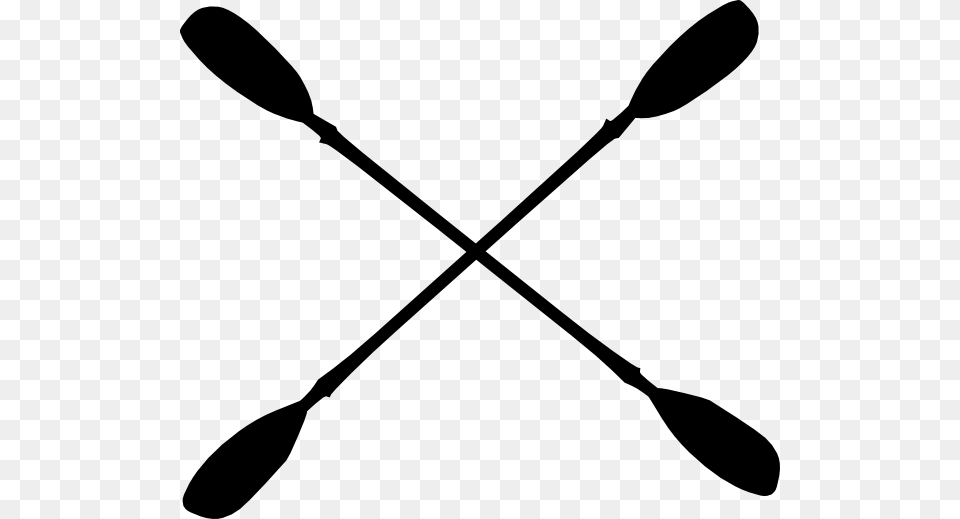 Canoe Paddle Clipart Crossed, Oars Png Image