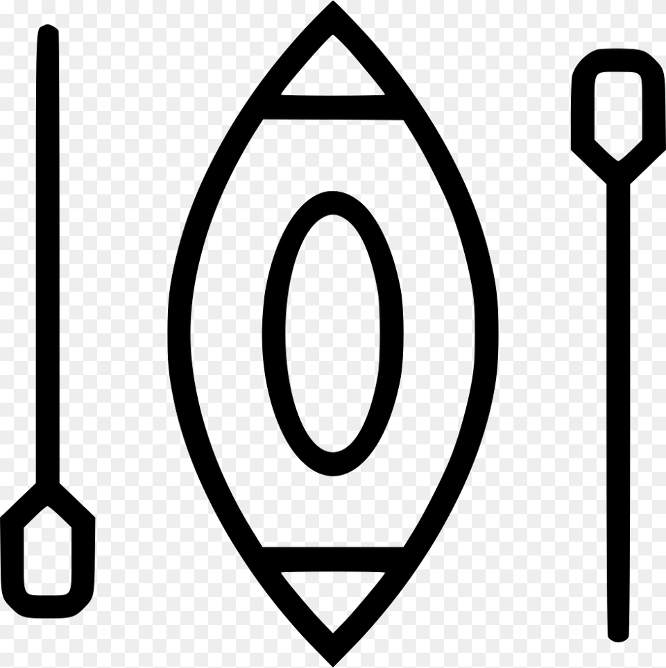 Canoe Paddle Sail Boat Sailing Water Fun Comments Sports, Cutlery, Symbol, Ammunition, Grenade Png Image