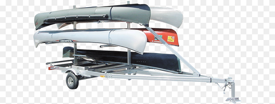 Canoe Trailer, Transportation, Vehicle, Aircraft, Airplane Free Transparent Png