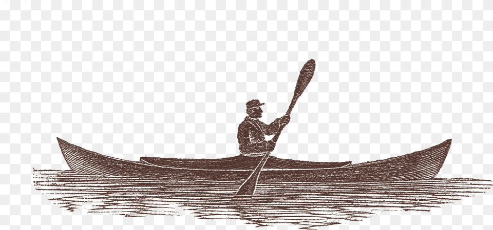 Canoes Transparent Background Gambar Orang Mendayung Perahu Animasi, Water Sports, Person, Sport, Transportation Free Png Download