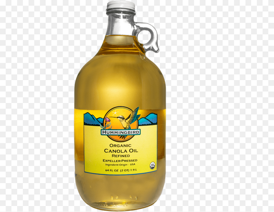 Canola Oil Expeller Pressed Refinedclass Lazyload Glass Bottle, Cooking Oil, Food, Alcohol, Beer Free Png Download