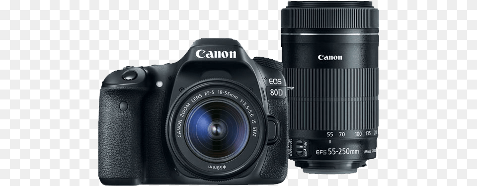 Canon 80d 18 55mm Lens, Electronics, Camera, Digital Camera, Camera Lens Free Png Download