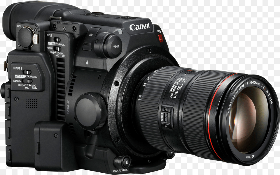 Canon C200 4k Internal Raw Cinema Camera Canon Eos C200 And 24 105mm F4 Lens, Electronics, Video Camera, Digital Camera Free Transparent Png