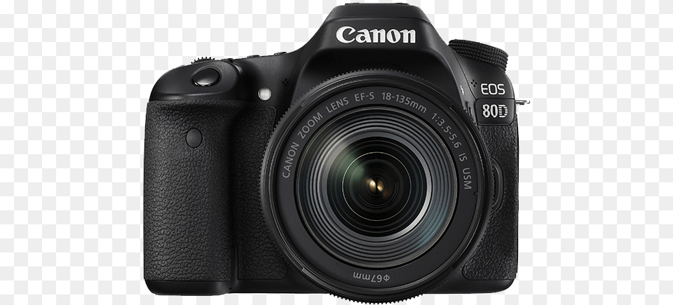 Canon Camera Canon Eos 80d Kit 18 55mm Lens, Digital Camera, Electronics Free Png Download