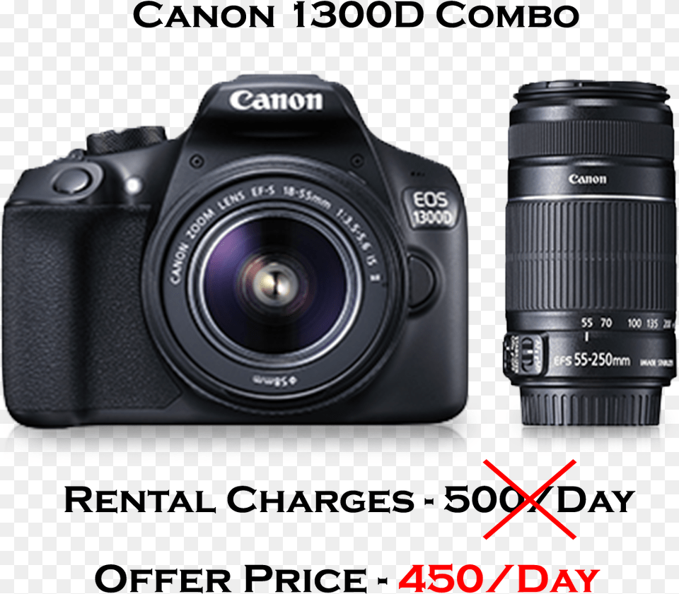 Canon Eos 1300d Price, Camera, Electronics, Digital Camera Png