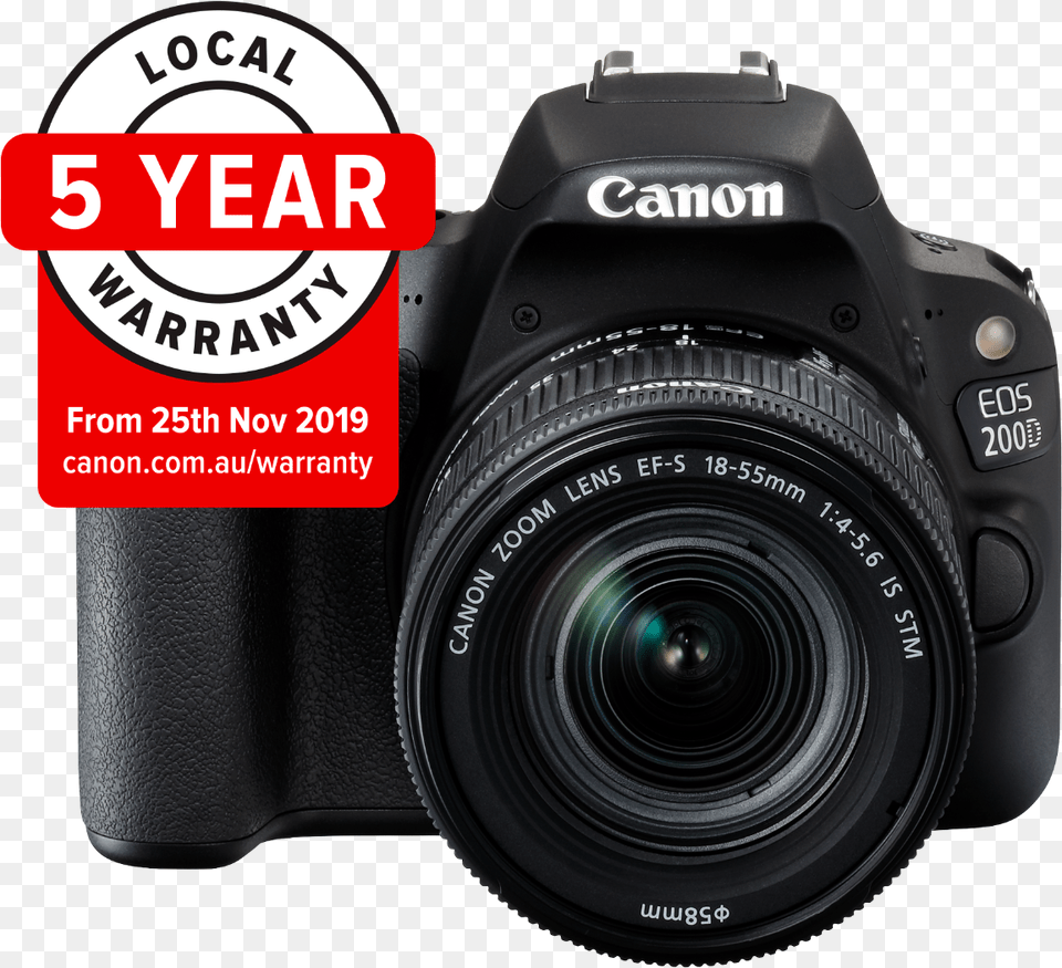 Canon Eos 200d Mark Ii Wef S 18 55mm F4 Canon Eos R, Camera, Digital Camera, Electronics Png Image