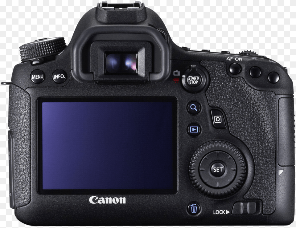 Canon Eos 6d Body Canon Eos 7d Mark Ii Back, Camera, Digital Camera, Electronics, Video Camera Free Png Download