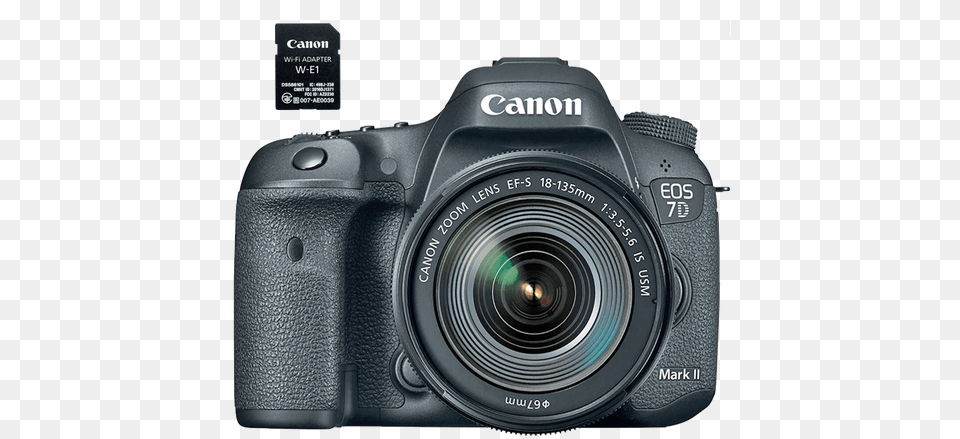 Canon Eos 7d Mark Ii Ef S 18 135mm Is Usm Wi Fi Kit 7d Mark Ii Vs 6d Mark Ii, Camera, Digital Camera, Electronics Png Image