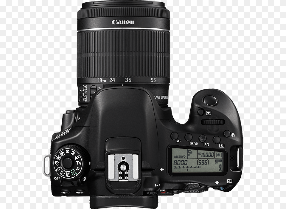 Canon Eos 80d 18, Camera, Digital Camera, Electronics, Video Camera Free Png