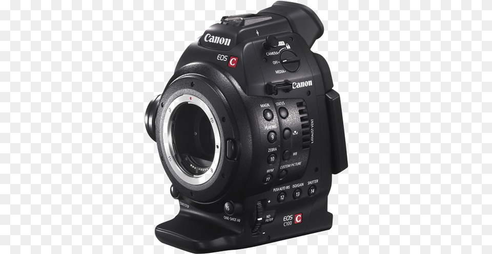 Canon Eos C100 Daf, Camera, Electronics, Video Camera, Digital Camera Png