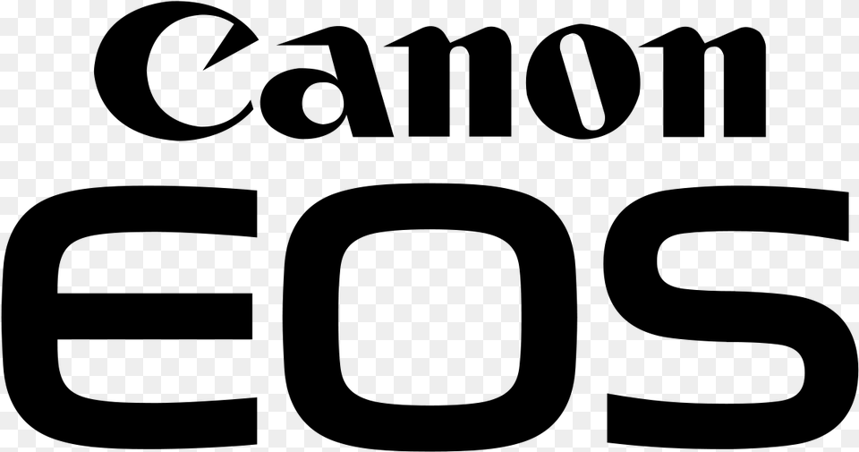 Canon Eos Logo, Gray Free Png Download