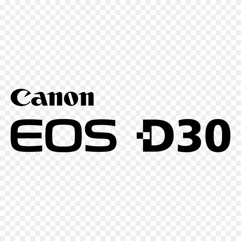 Canon Eos Logo Transparent Vector, Gray Png