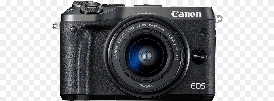 Canon Eos M6 Canon Eos M6 Black Ef M 15 45mm Digital Camera, Digital Camera, Electronics Free Png