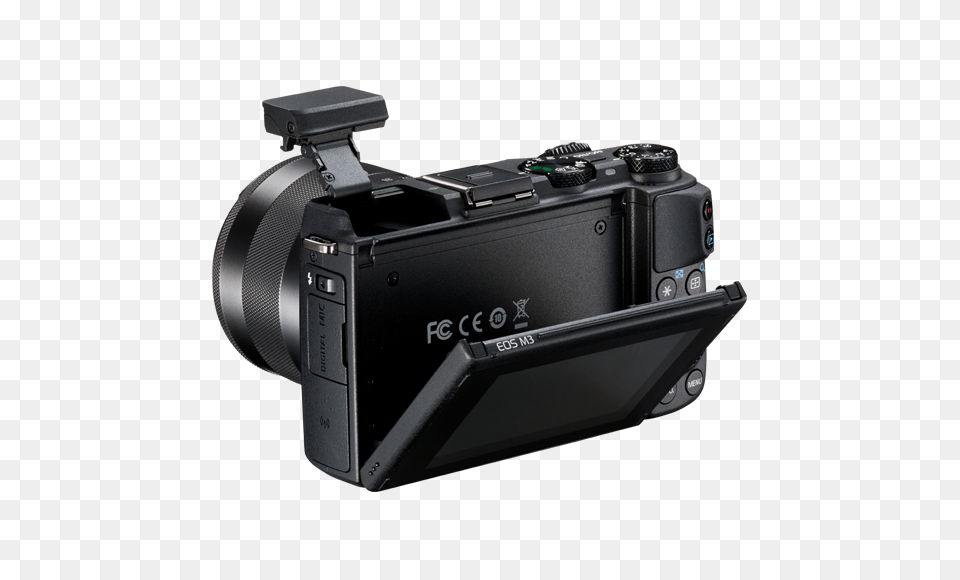 Canon Eos Mirrorless Camera, Digital Camera, Electronics, Video Camera Free Png