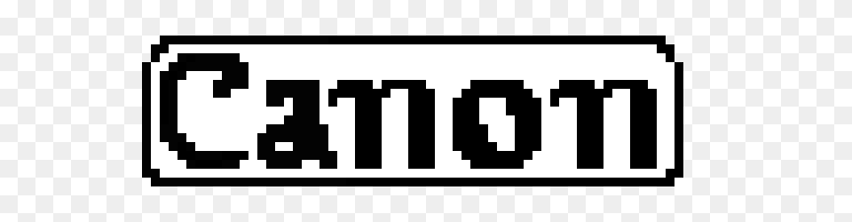 Canon Logo Pixel Art Maker, Stencil, Scoreboard, Text Png