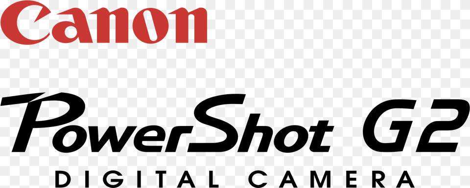 Canon Powershot G2 Logo Text Free Transparent Png