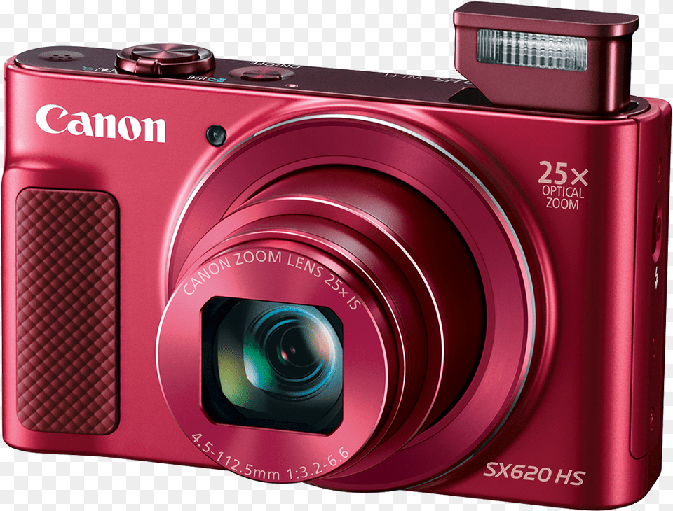 Canon Powershot Sx620 Hs Brings 25x Optical Zoom To Canon Powershot Sx620hs Red, Camera, Digital Camera, Electronics Free Png