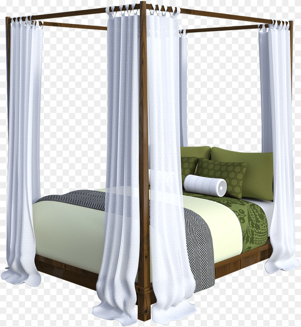Canopy Bed, Furniture, Bedroom, Indoors, Room Free Png Download