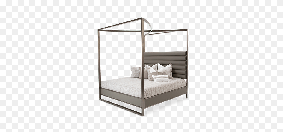 Canopy Bed Transparent Bedroom, Furniture, Indoors, Room Png Image