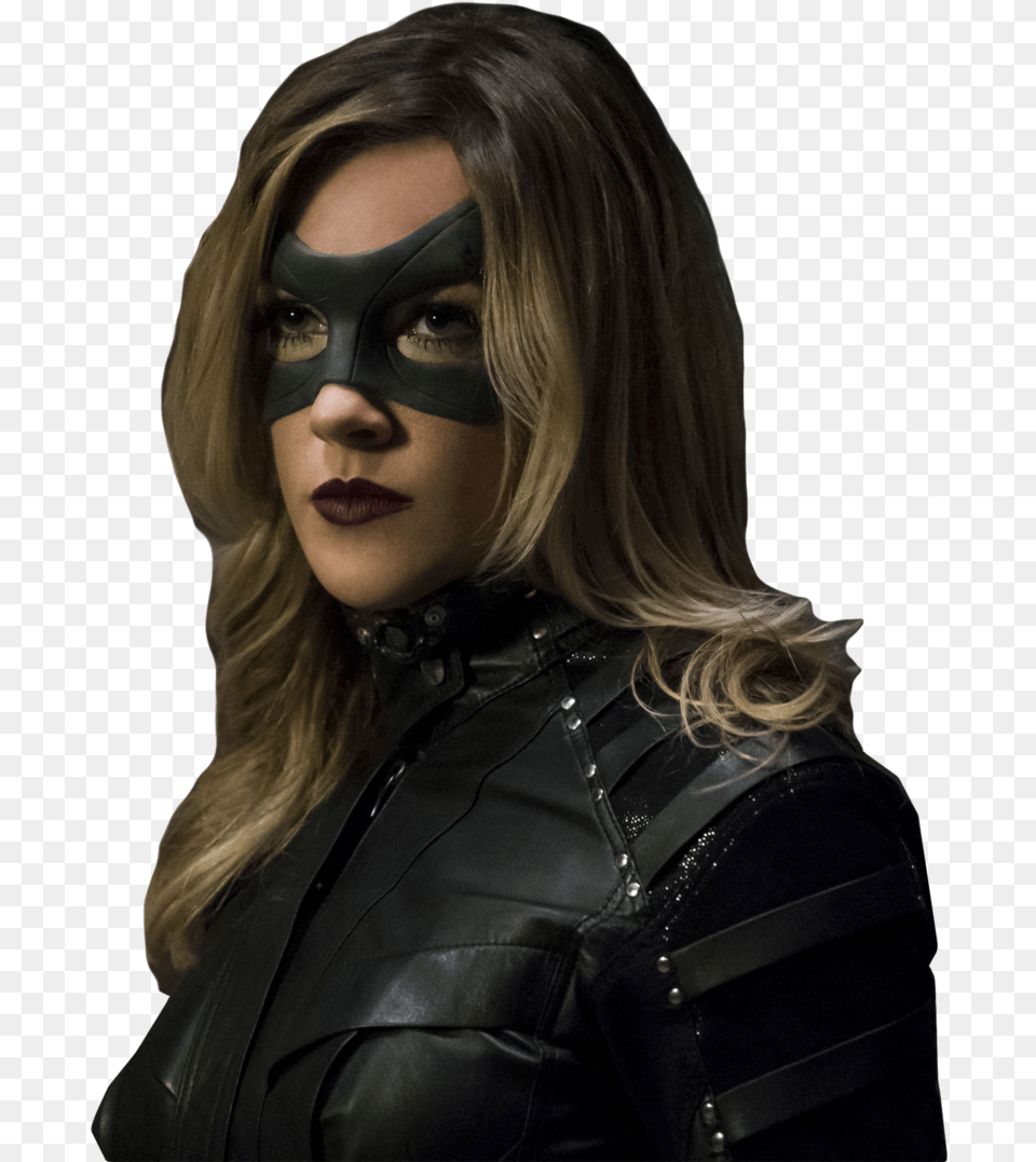 Canrio Negro Arrow S7 Black Siren Becomes Black Canary, Adult, Portrait, Photography, Person Png Image