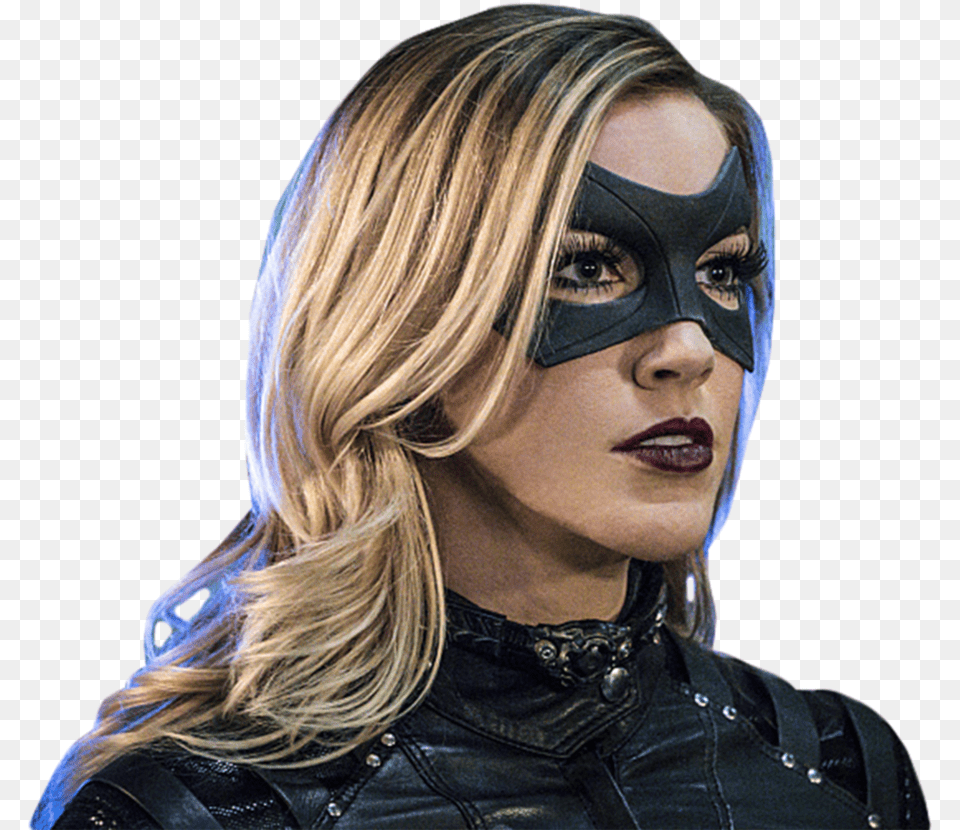 Canrio Negro Laurel Lance Black Canary Arrow Flash Black Canary Katie Cassidy, Adult, Person, Jacket, Woman Free Png Download