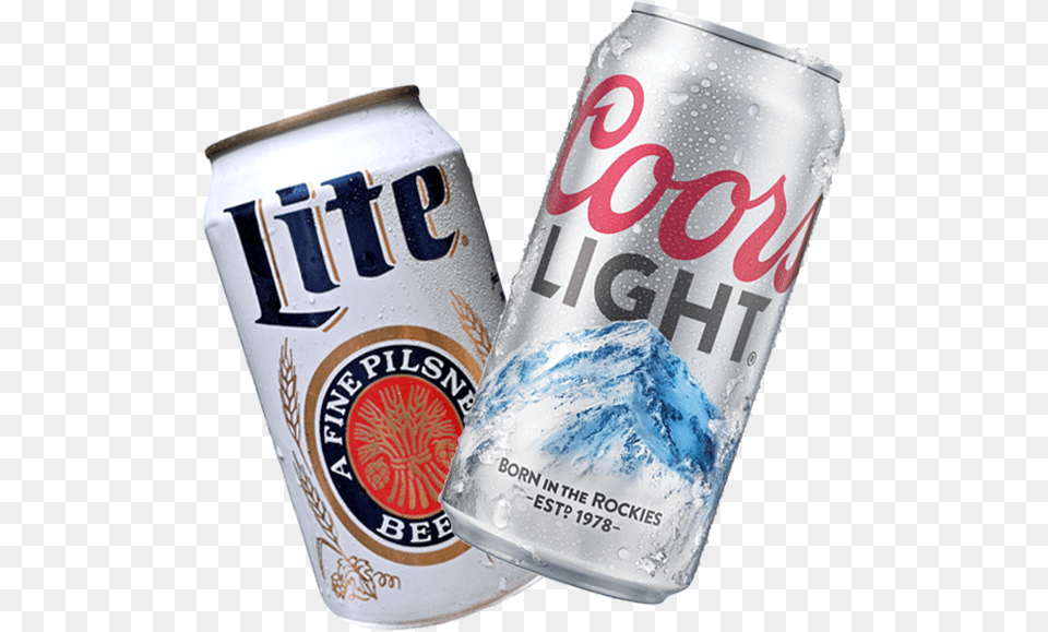 Cans Of Beer, Can, Tin, Alcohol, Beverage Free Transparent Png