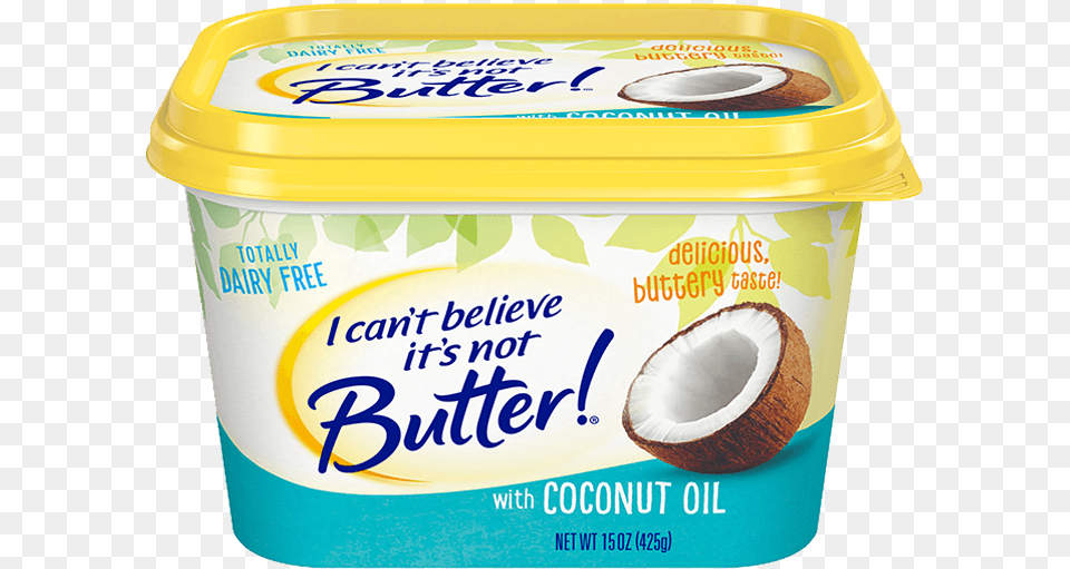 Cant Believe Its Not Butter Coconut Oil, Food, Fruit, Plant, Produce Png