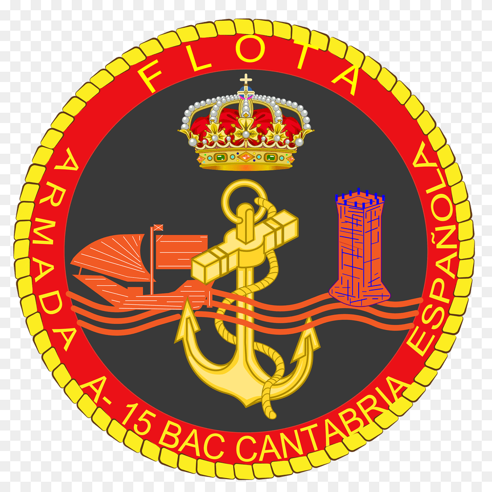 Cantabria A15 Armada Clipart, Emblem, Symbol, Electronics, Hardware Free Png