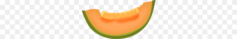 Cantaloupe Slice Clip Art, Food, Fruit, Plant, Produce Png Image