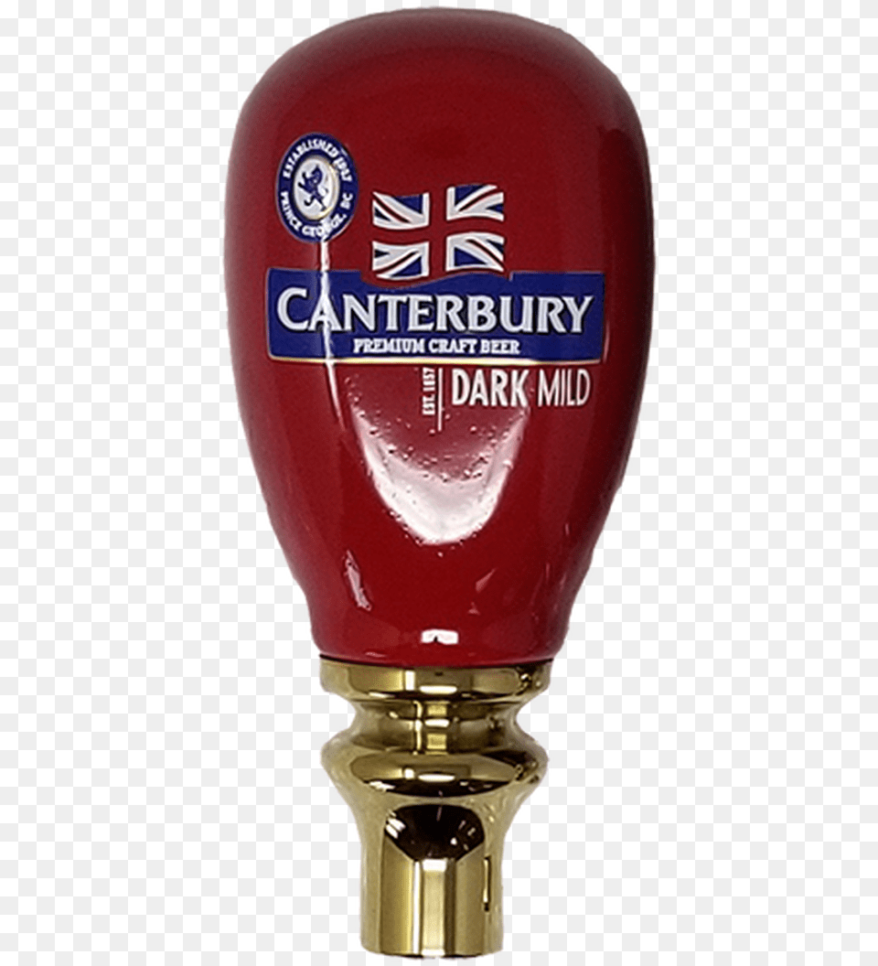 Canterbury Beer Tap Handle Red Canterbury Beer, Alcohol, Beverage Free Png Download