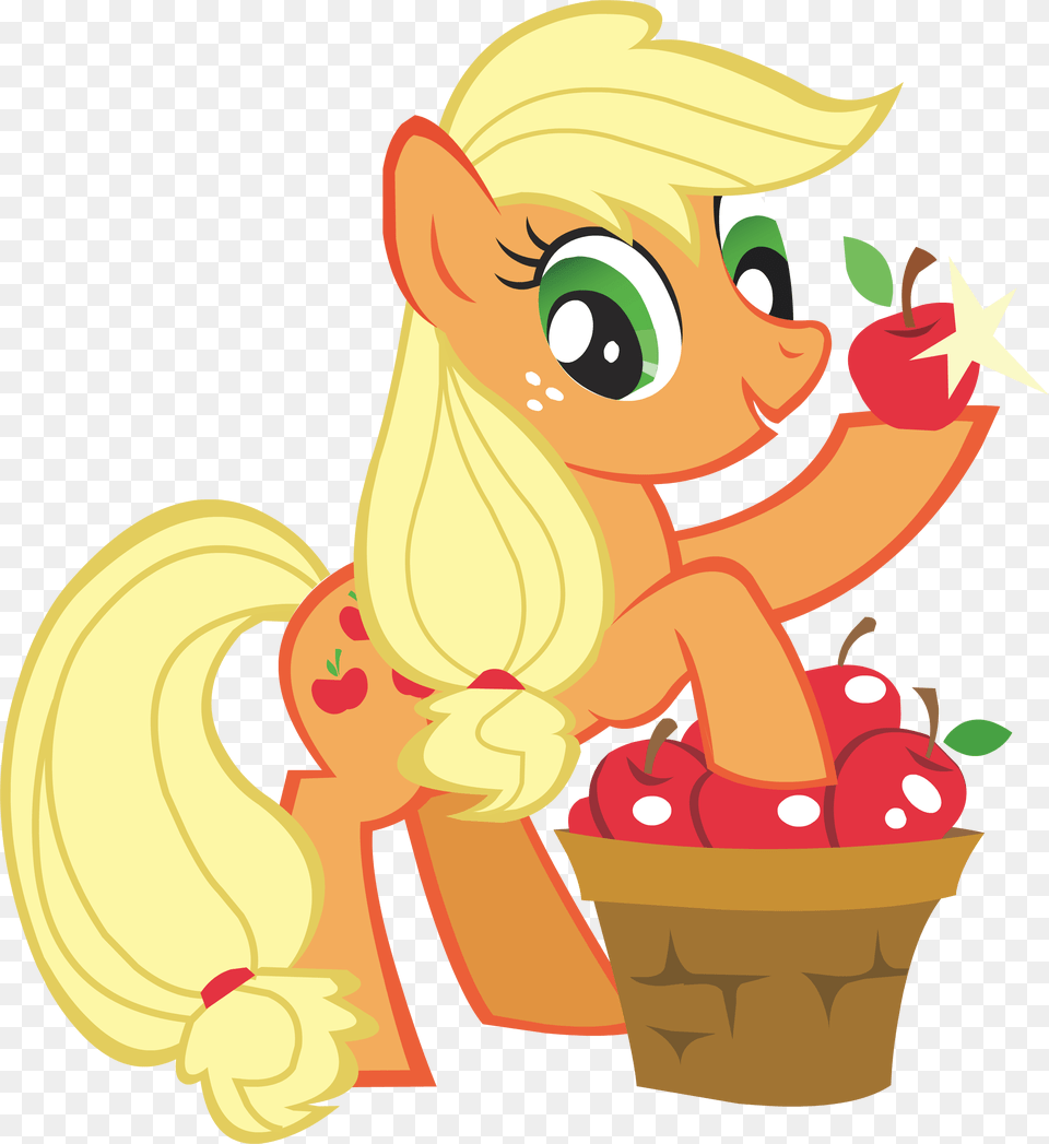 Canterlot Castle Applejack 3 My Little Ponies Applejack, Banana, Food, Fruit, Plant Free Transparent Png