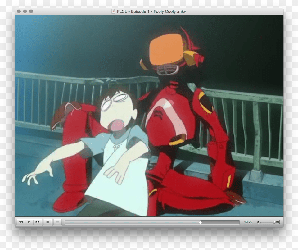 Canti Flcl Fooly Cooly Robot Cosplay, Baby, Person, Face, Head Png