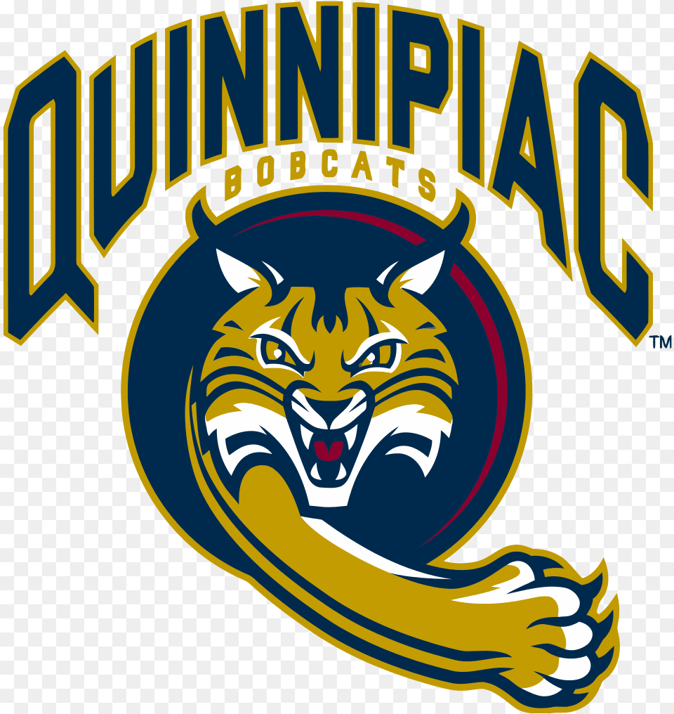 Cantlon Quinnipiac Downs Uconn Versus Quinnipiacbobcatssvg Quinnipiac University Mascot, Logo Free Transparent Png