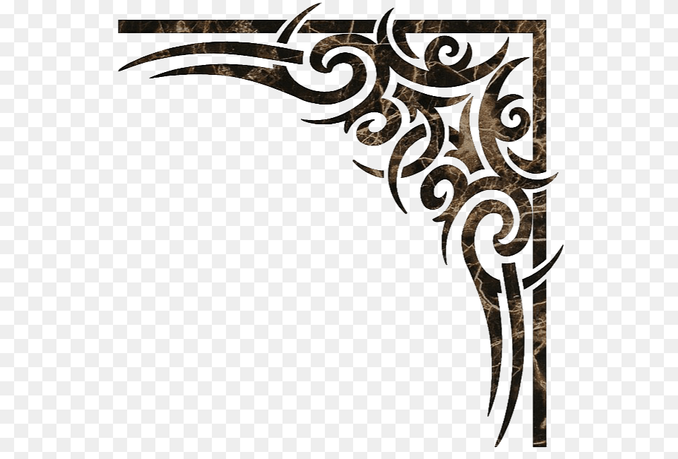 Canto Tribal Moldura, Text, Blade, Dagger, Knife Png Image