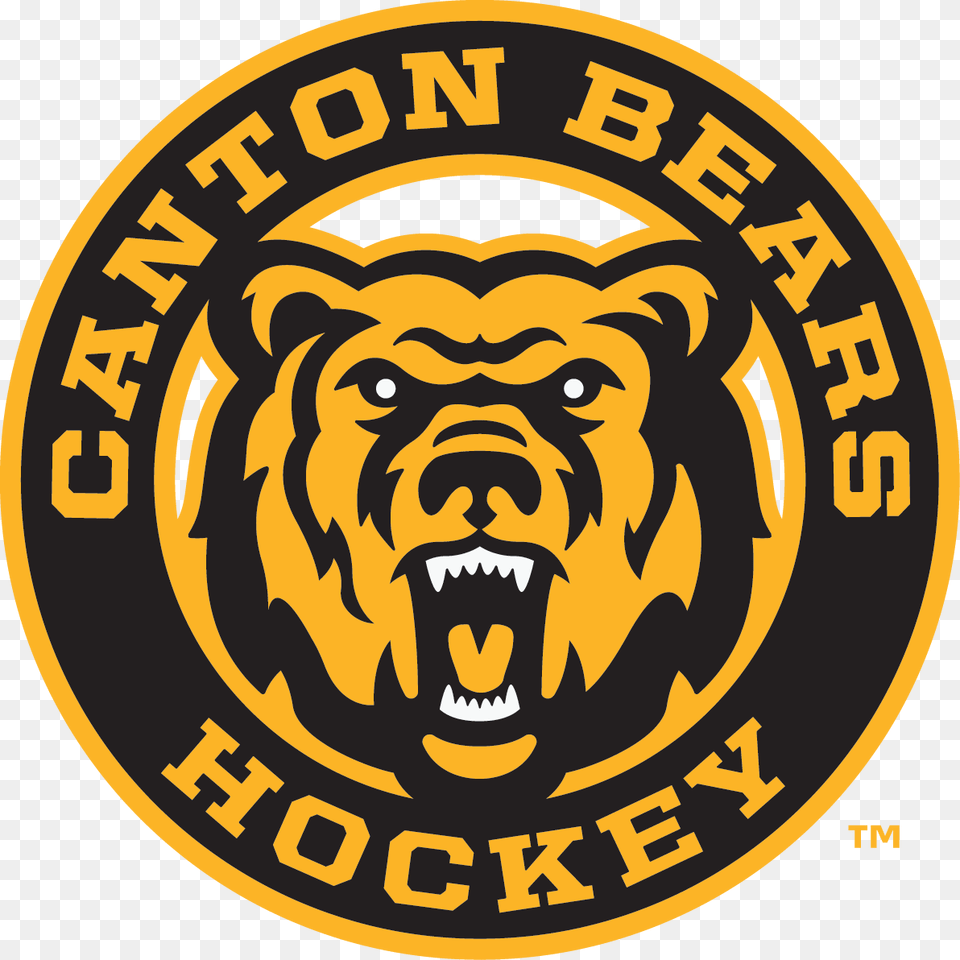 Canton Bears Hockey Logo, Badge, Symbol Free Transparent Png