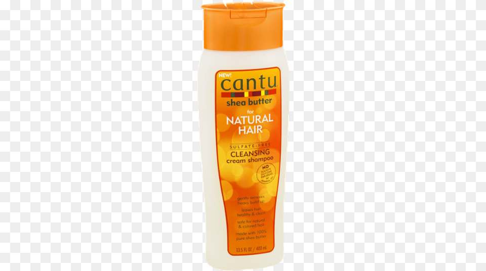 Cantu Shea Butter Sulfate Cleansing Cream Shampoo, Bottle, Cosmetics, Lotion, Sunscreen Free Png